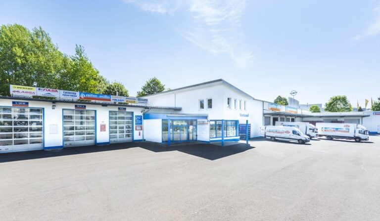 Reifen Müller Filiale Suhl, Außenansicht